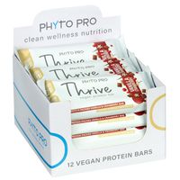 Phyto Pro Thrive Vegan Protein Bar - Vanilla Cranberry - 12 Pack